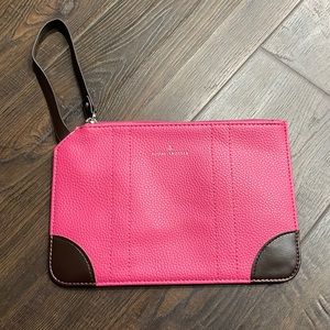 British Globe Trotter travel pouch with handle